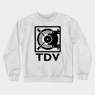 Avatar TDV Logo Black Crewneck Sweatshirt
